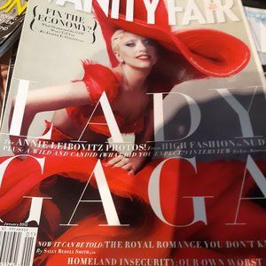 Vanity Fair Magazine, Lady Gaga,  Jan 2012
